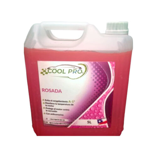 COOLPRO REFRIGERANTE AGUA ROSADA -1 BIDON