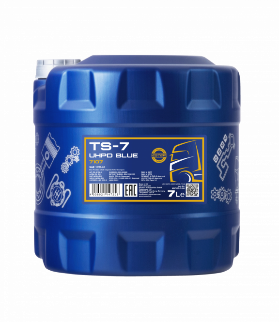 TS-7 10W40 FULL SINTÉTICO CK-4 ACEA E8,E11 (DPF)