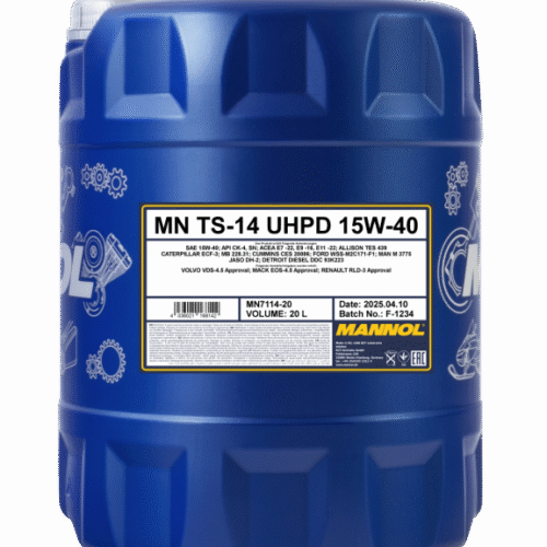 15W40 UHPD CK-4  FULL SINTÉTICO (DPF)